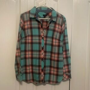 Talbots button down 💯percent cotton shirt